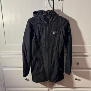 Mountain Hardwear Black Hooded Jacket